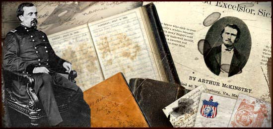Photocollage of materials from Ulysses S. Grant Presidential Library's digital collections