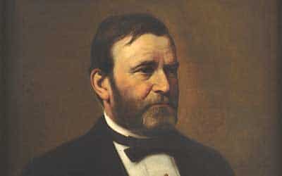 Image of painter Henry Ulke's portrait of Ulysses S. Grant