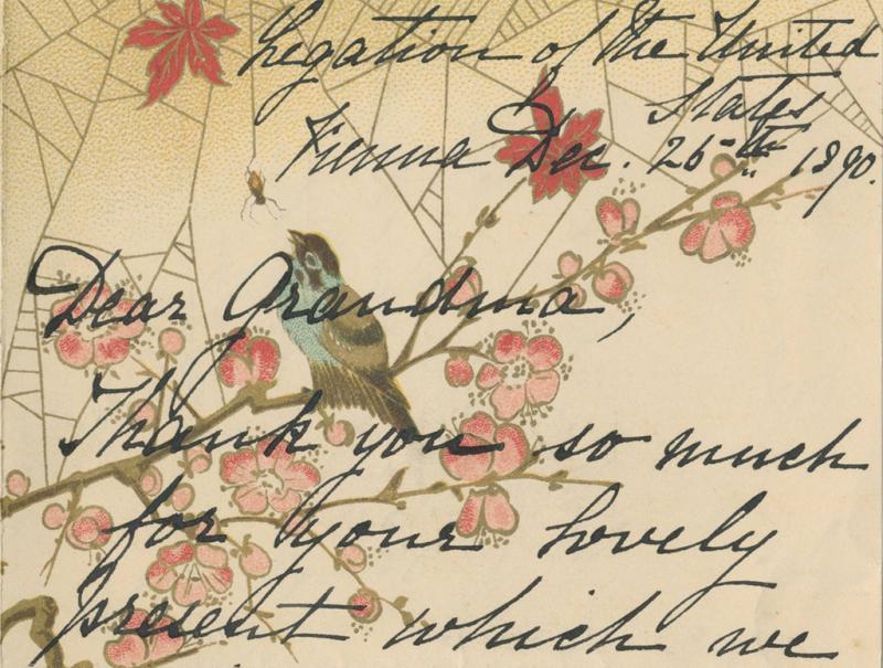 Ida Honoré Grant Correspondence, 1889–1893